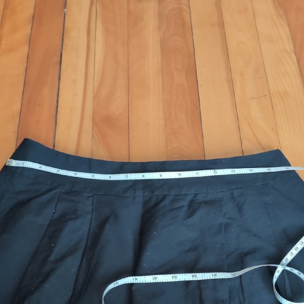 Jessica Black A-Line Skirt with Floral Embroidery - Picture 7 of 11